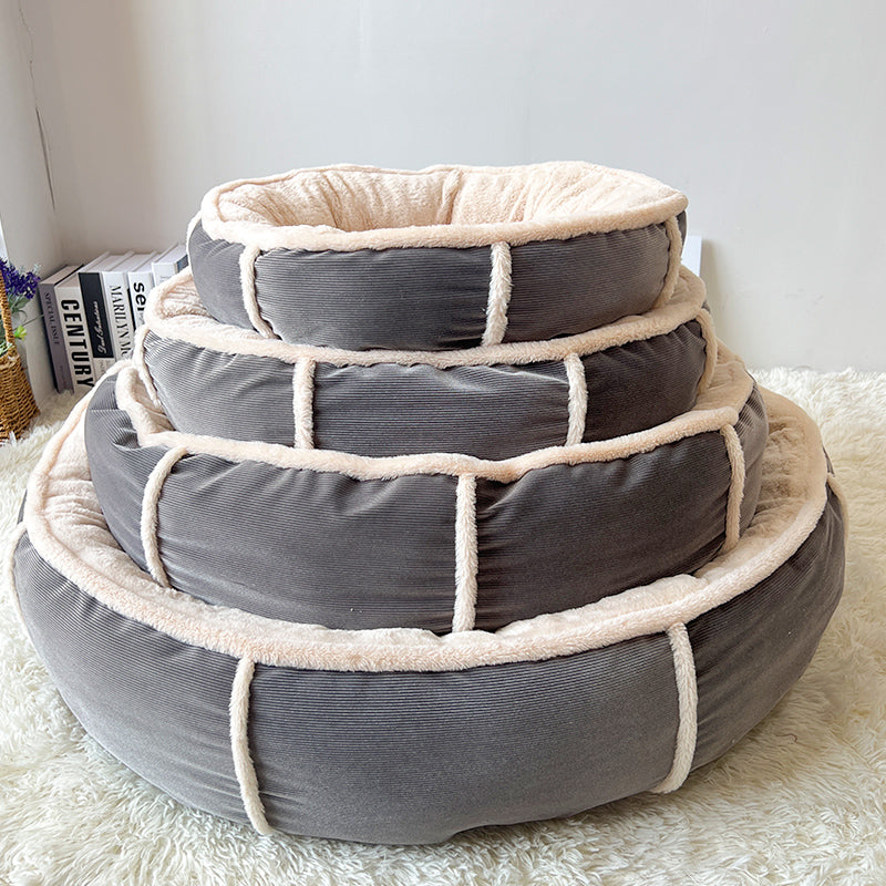 š¾ The Cozy Nest⢠Dog Bed - Large 70cm