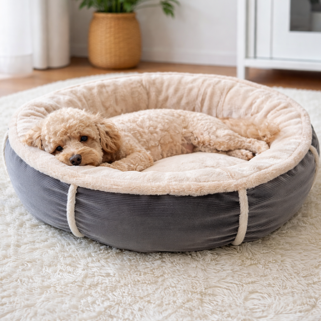 🐾 The Cozy Nest™ Dog Bed - Large 70cm