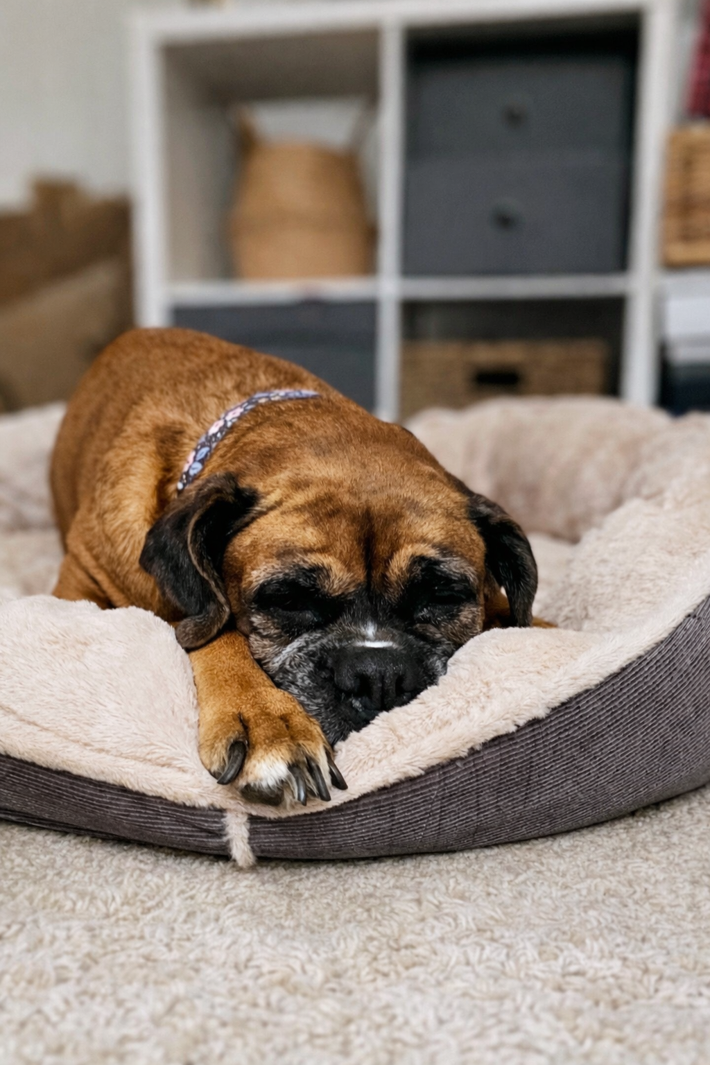 🐾 The Cozy Nest™ Dog Bed - Large 70cm