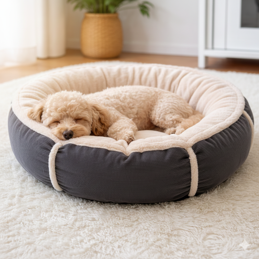 🐾 The Cozy Nest™ Dog Bed - Large 70cm